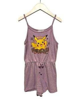 ⭐️ 5/$30 Pokemon Kids Pikachu Romper size XS